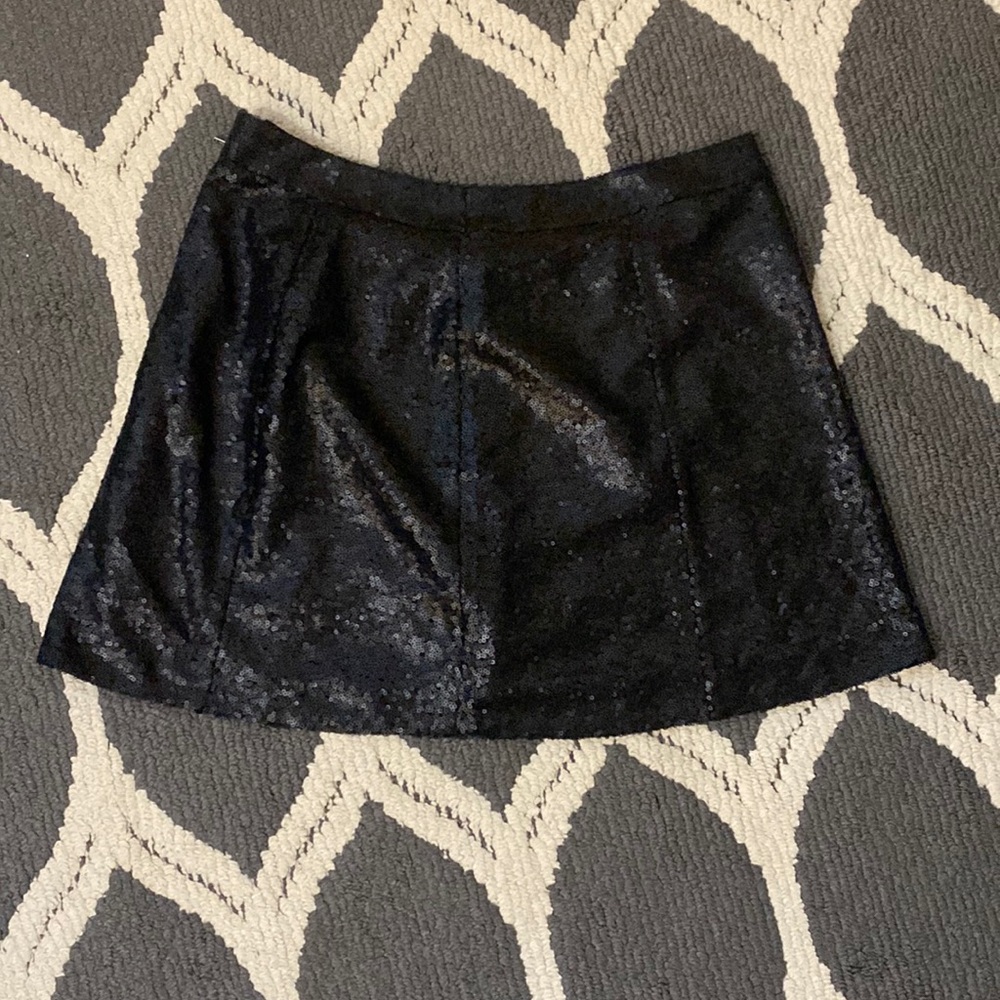 Glitter skirt: Black, Large, Decree